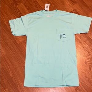 Mens Size Small Guy Harvey Front Pocket Mint Tee
